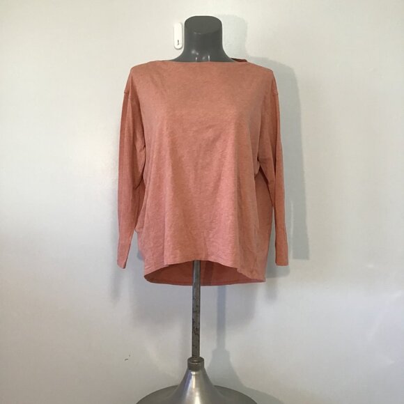 Lululemon Back In Action Long Sleeve Desert Sun Size M - Picture 1 of 8